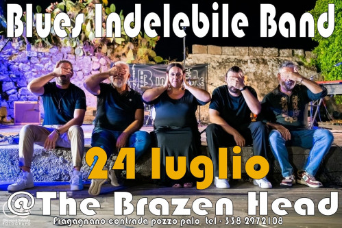 BLUES INDELEBILE BAND AL BRAZEN HEAD