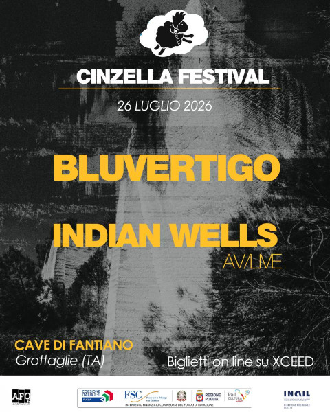 Cinzella Festival | BLUVERTIGO "essere umani" Tour + INDIAN WELLS