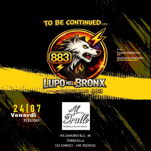 " Lupo nel Bronx " tribute band degli 883