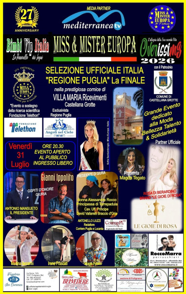 Il Grande Evento dell'Estate in Puglia: Non Solo Bellezza!