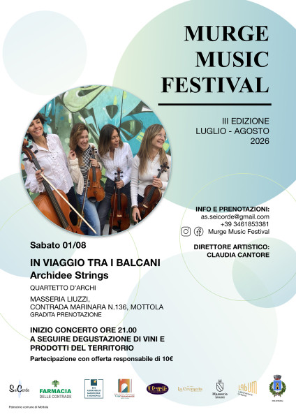 Murge Music Festival - IN VIAGGIO TRA I BALCANI
