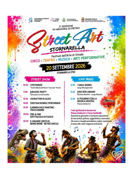 STREET ART STORNARELLA