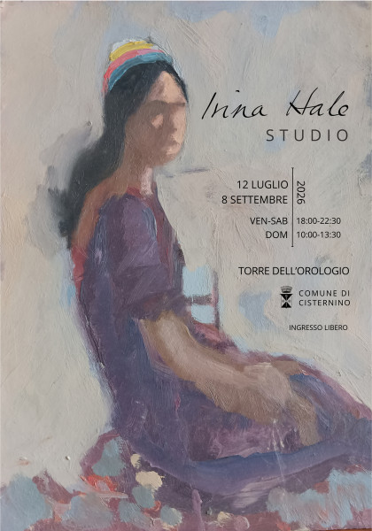 Irina Hale: alla Torre dell’Orologio di Cisternino la mostra di inediti dall’archivio dell’artista