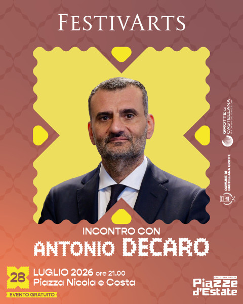 Festivarts: incontro con Antonio De Caro